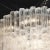 Transparent 1970s Mid-Century Modernist Seven Tier Tronchi Chandelier in Transparent Murano Glass For Sale - Image 8 of 13