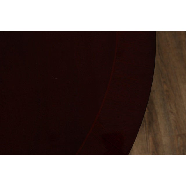 Kindel Winterthur Mahogany Demilune Cabinet For Sale - Image 10 of 12