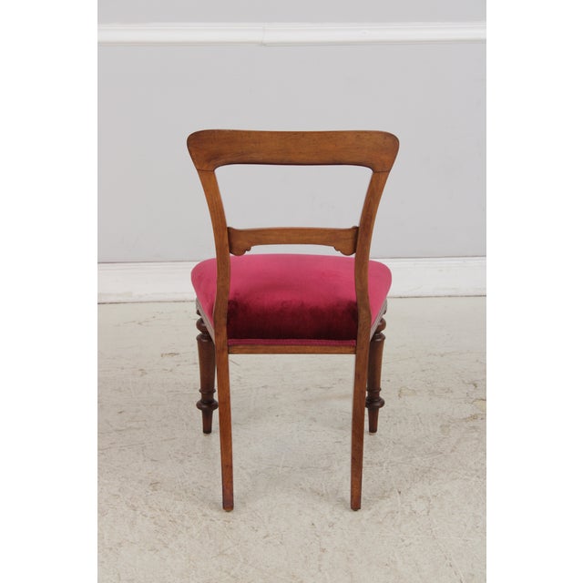 Wood English William IV Set of 8 Mahogany Dining Chairs For Sale - Image 7 of 14
