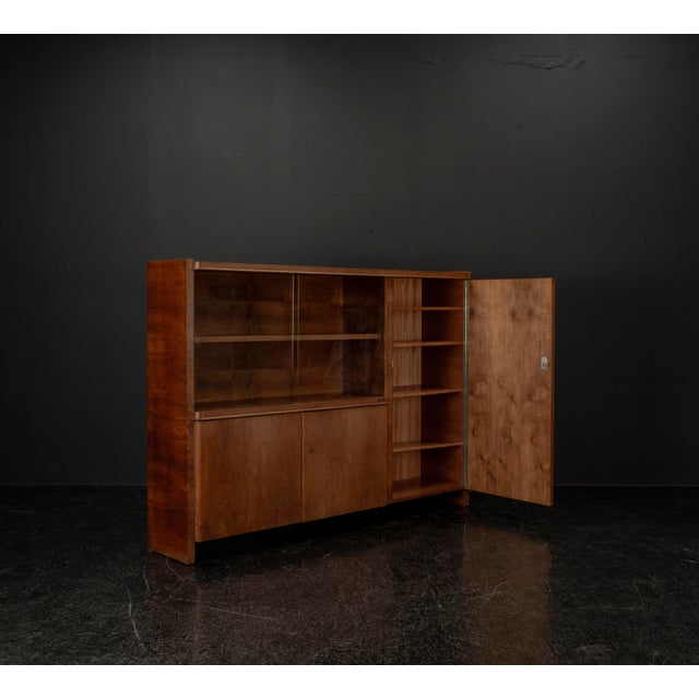 Metal No. 37 Sideboard in Walnut by Bruno Paul for VEB Deutsche Werkstätten Hellerau, 1935 For Sale - Image 7 of 18