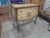 Late 20th Century Hand-Painted Bombe Chest With Wrought Iron Legs – Elegant Curved Design For Sale - Image 5 of 6