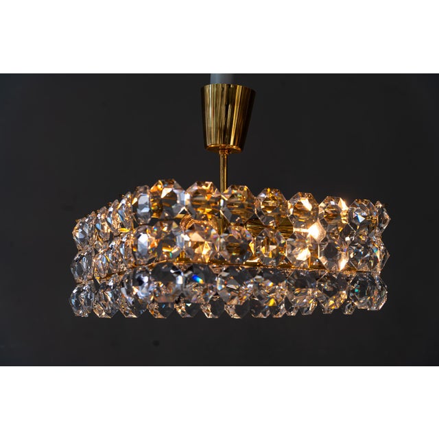 Chandelier from Bakalowits, Vienna, Austria, 1950s For Sale - Image 4 of 18