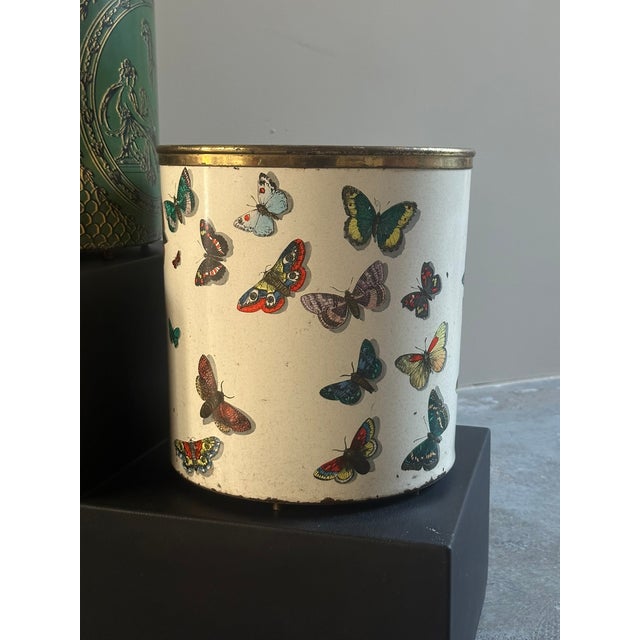 Metal Butterfly Card Holder by Piero Fornasettis, 1950s For Sale - Image 7 of 7