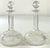 Glass Late 19th Century ABP-diamond Cut, Faceted, Decanters – A Pair For Sale - Image 7 of 11
