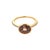 Natural Zircon Diamond Ring Size 6.5 14k Y Gold 3.52 TCW Certified For Sale - Image 15 of 18