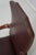 Pair of Hickory Leather Mahogany Armchairs - New Upholstery For Sale - Image 14 of 18