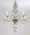 Metal 1920s Georgian Style Cut Crystal 5-Light Chandelier For Sale - Image 7 of 12