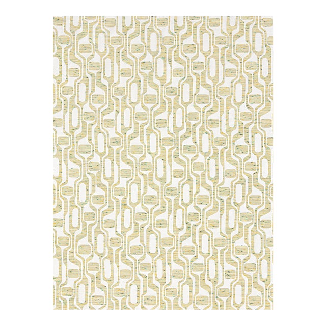 Sample - The House of Scalamandré Telly Fabric, Key Lime For Sale