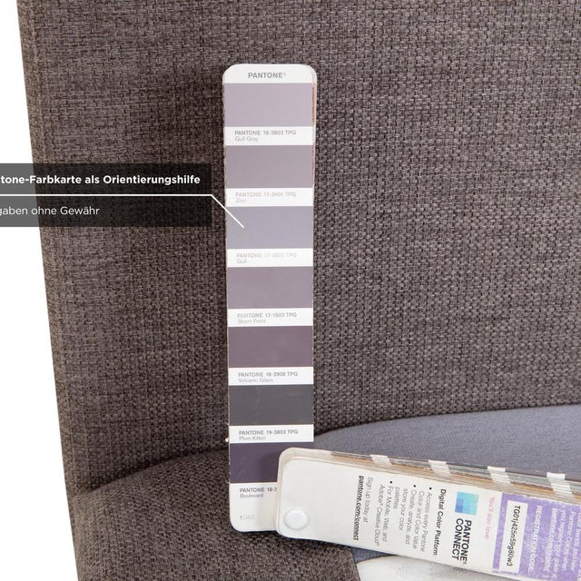 Fabric Bed in Grey from Riposana Puro For Sale - Image 6 of 11