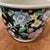 Vintage Chinese Hand Painted Family Noire Porcelain Jardiniere/Cachepot For Sale - Image 12 of 12