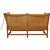 Animal Skin Spoke-Back Sofa in Natural Leather by Børge Mogensen, 1980s For Sale - Image 7 of 18