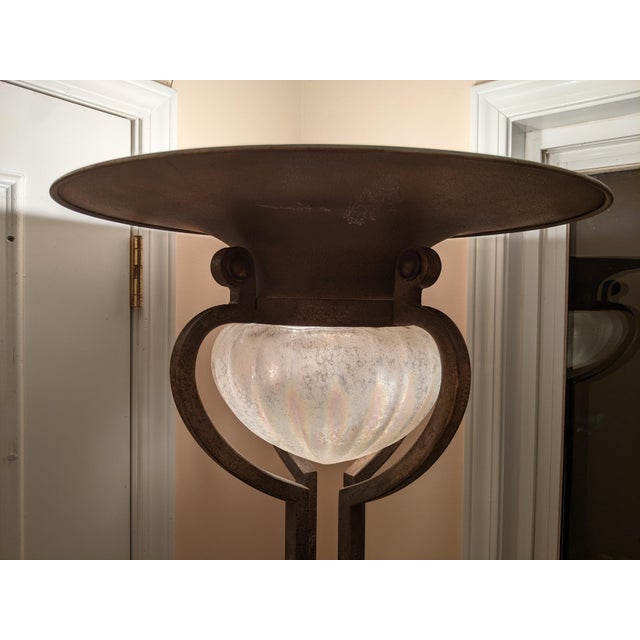 Fine Art Lamps Torchiere Floor Lamp "Bulb Onion" For Sale - Image 10 of 11