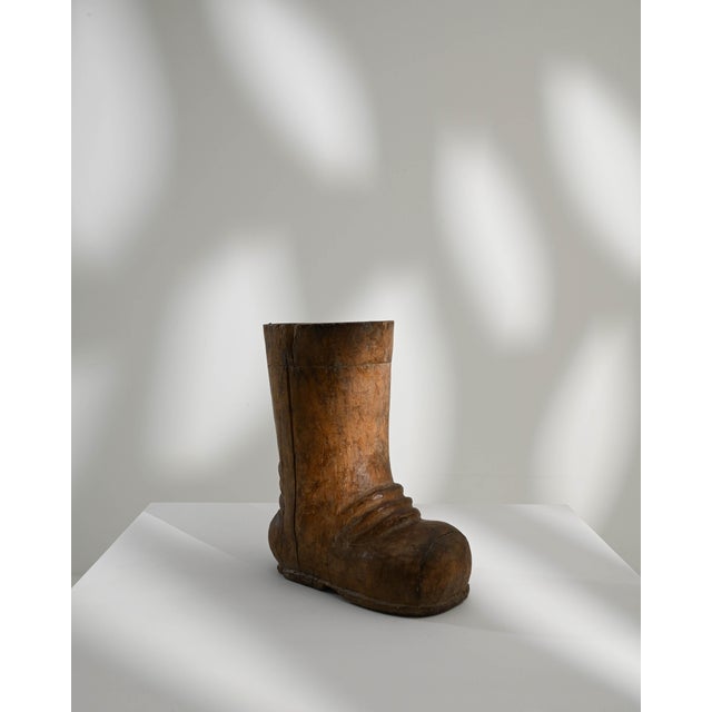 20th Century French Carved Wooden Boot Decoration For Sale - Image 10 of 18