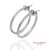 18K In and Out Natural Diamond Hoop Earrings Metal Type: 18k Solid White Gold Total Item Weight: 4.6 Grams Sizable: No...