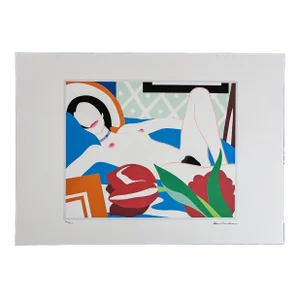 1990s After Tom Wesselmann "Cynthia Nude" Pop Art Serigraph