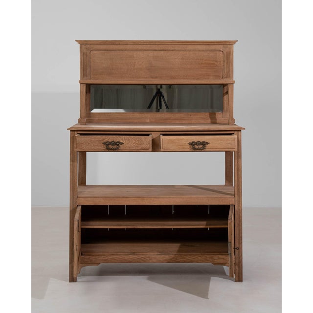 19th Century 19th Century France Tan Wood Storage Cabinets & Cupboards For Sale - Image 5 of 11