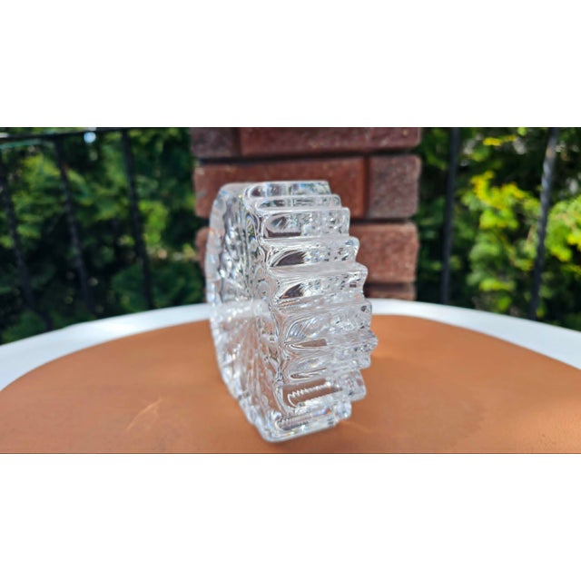 1960s Nautilus Glass Vase by Willy Johansson for the Norwegian Glassworks Hadeland Glassverk, 1960s For Sale - Image 5 of 7