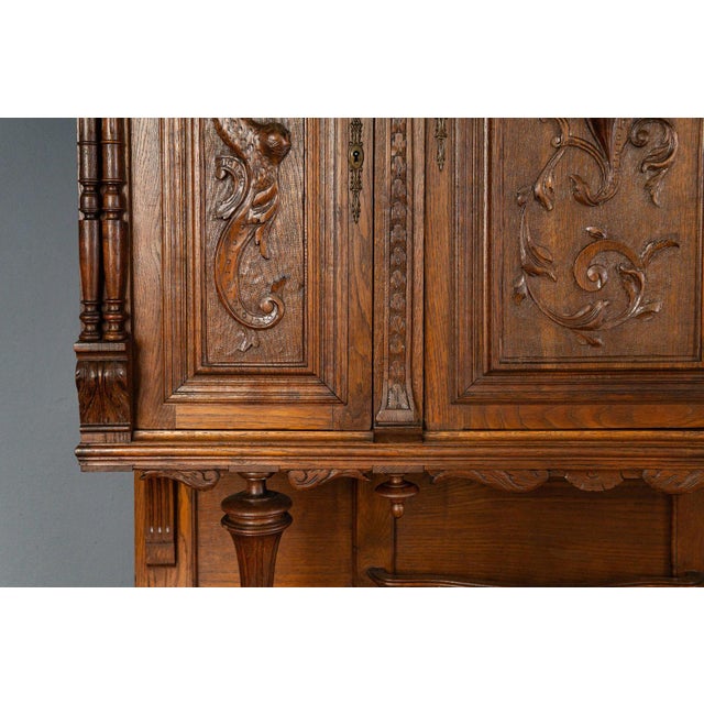 Antique Buffet with Drawers For Sale - Image 13 of 18