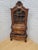 Antique Rare Dutch Walnut Inlaid Marquetry Corner Display Cabinet A Truly Superb Antique Dutch Marquetry Walnut Corner...