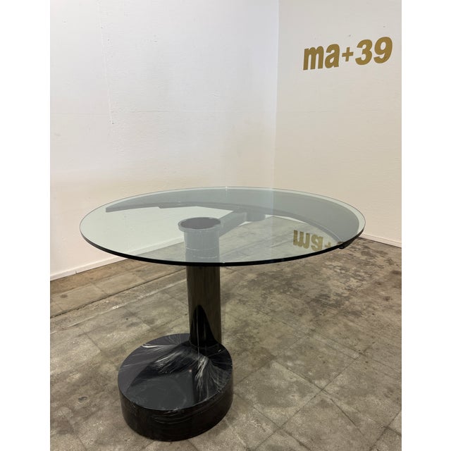 “Moon” Extendable Dining Table by Mario Mazzer for Zanette For Sale - Image 13 of 15