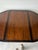 Vintage Asian-Style Black Lacquer Wood Round-to-Oval Extension Dining Table For Sale - Image 4 of 18