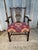 Six Chippendale Style Mahogany Upholstered Dining Chairs. Possibly by Baker furniture Solid wood frame, sturdy and...