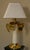 Mid-Century Modern Palma Table Lamp in Brass and Resin, Italy, 1970s For Sale - Image 3 of 13