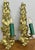 A beautiful pair of vintage French sconces featuring an elegant floral rose design with richly detailed gold tone finish....