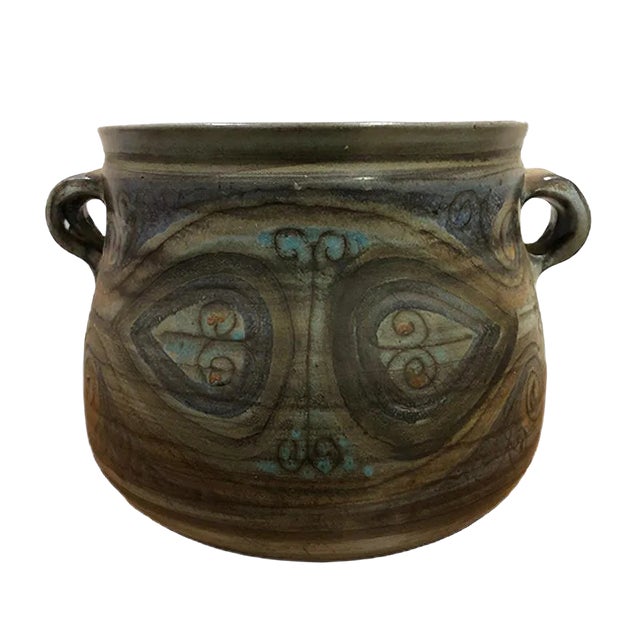 Vintage Pot by Jean de Lespinasse, 1963 For Sale