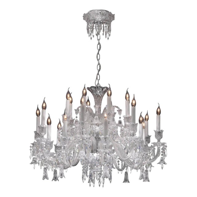 Collection Ballerina Chandelier in Metal and Crystal by Jago For Sale