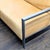 Camel Room & Board Zinc Modern 3-Seat Camel Leather Sofa With Metal Frame For Sale - Image 8 of 10
