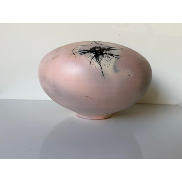 Large- 1986 Richard Mahaffey Abstract Sculptural Studio Pottery Vase – Signed For Sale - Image 10 of 12