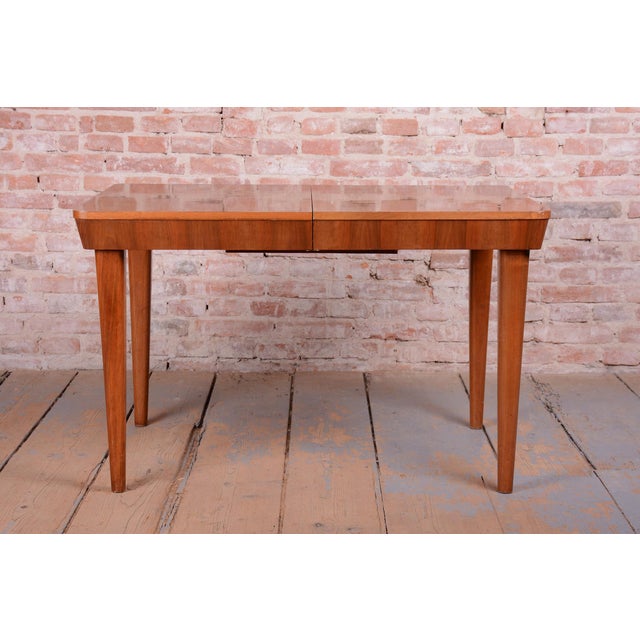 Art Deco Dining Table by Jindřich Halabala for UP Závody, Czech, 1940s For Sale - Image 14 of 18