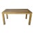 1970s Bamboo & Brass Dining Table Desk For Sale