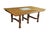 Victorian Antique American Victorian Arts & Crafts Quartersawn Oak & Marble Dining Table For Sale - Image 3 of 15