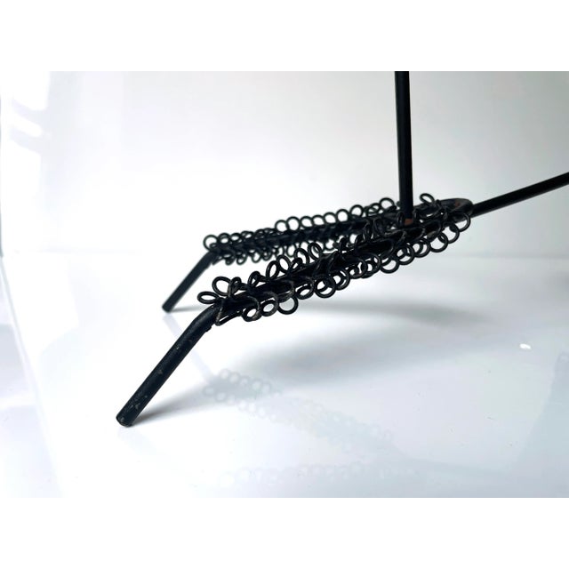 Metal Mid-Century Modern Frederic Weinberg Style Poodle For Sale - Image 7 of 9