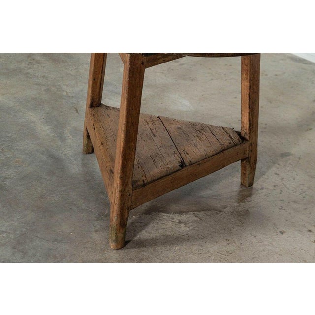 Large Antique English Cricket Table, 1780 For Sale - Image 6 of 13