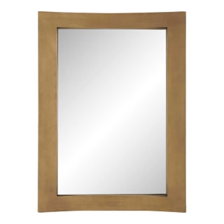 Around The Bend Golden Bronze Mirror For Sale