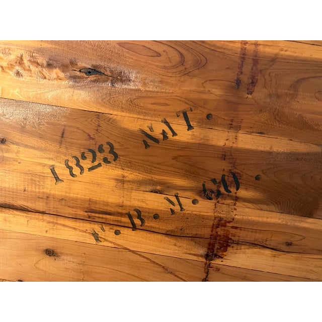 Metal Vintage Cedar Chest, Ferguson Bros. Manufacturing Co. For Sale - Image 7 of 17