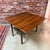 Vintage mid-century Scandinavian modern extending coffee table in walnut and beech, circa 1950s-60s. This restored table...