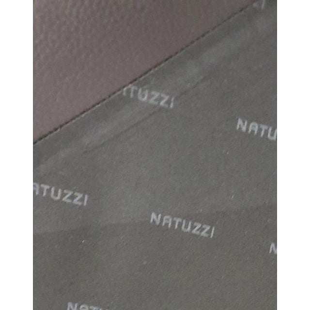 Amadeus Lounge Chair in Black Leather from Natuzzi For Sale - Image 6 of 18