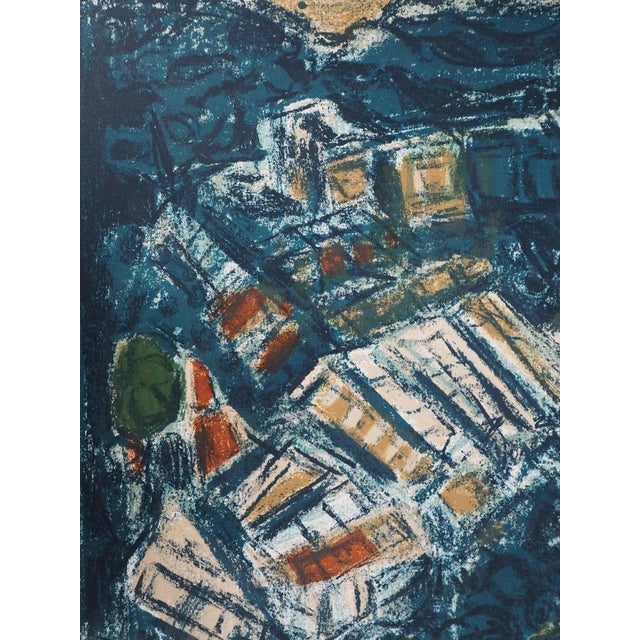 André Cottavoz, the Green Greenhouses of the South (vallauris), 1973, Original Lithograph For Sale - Image 5 of 9
