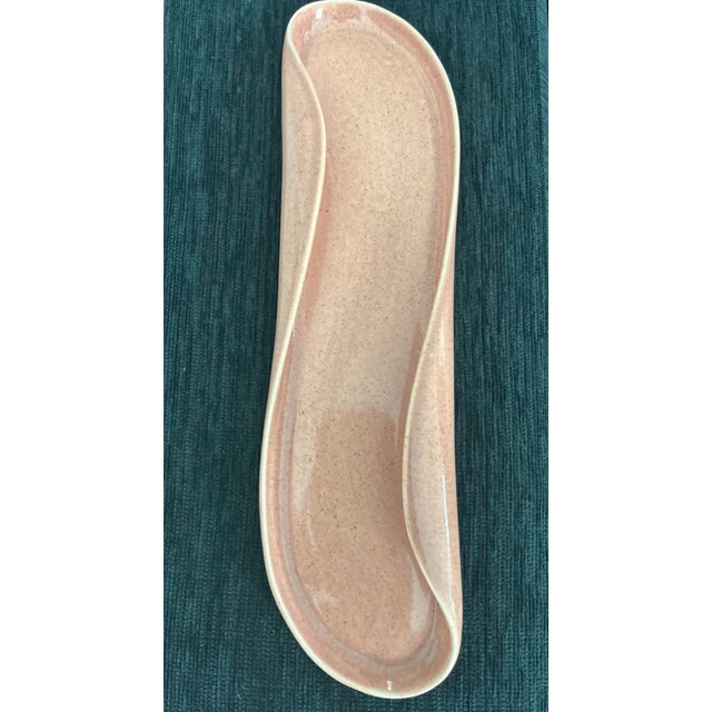 Ceramic 1940s Russel Wright Coral Relish Tray for Steubenville For Sale - Image 7 of 7
