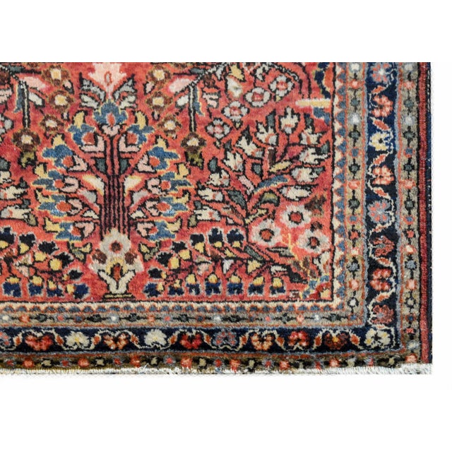 Textile Early 20th Century Sarouk Rug For Sale - Image 7 of 10