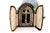 Silver Oratory with Reliefs, Cutouts and Applications of Jesus Christ Crucified For Sale - Image 6 of 6