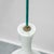 Opal Glass and Metal Pendant Light, 1970s For Sale - Image 6 of 7