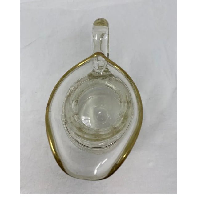 19th Century Antique Crystal Pitcher For Sale - Image 5 of 7