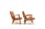 1950s Model AP-16 Chairs in Oak and Leather by Hans J. Wegner, 1951, Set of 4 For Sale - Image 5 of 13