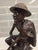 Mid 20th Century Realism Balinese Macassar Ebony Fisherman Masterpiece Sculpture by Darsana (Mas, Bali) For Sale - Image 10 of 12
