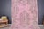 Turkish Pink Pastel Hand Knotted Over Dyed Rug For Sale - Image 5 of 9